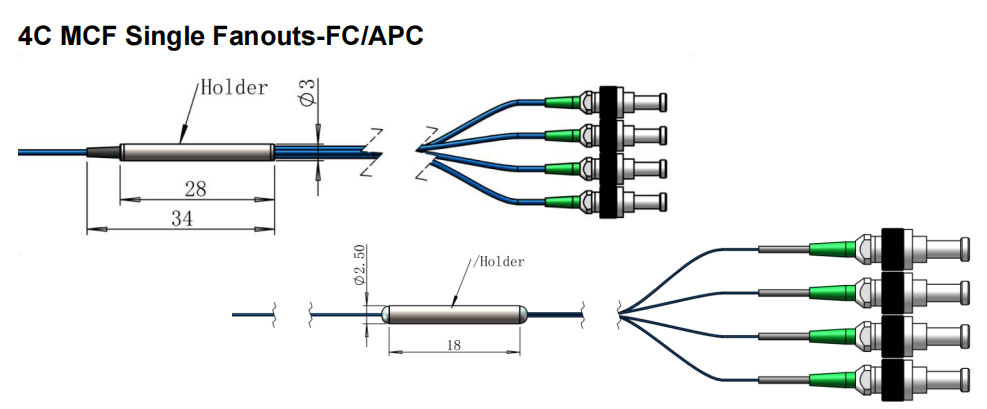 MCF-Multicore-Fiber-Fanout